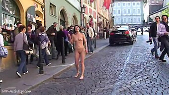 Exciting Exhibitionist Acts Of Nudity By Lustful Women In Public Spaces