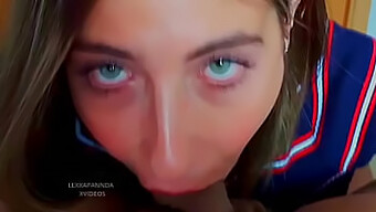 La Rubia Babe Hace Una Mamada Caliente Y Recibe Un Facial De Su Pareja.