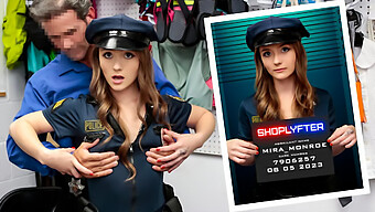 A Daring Sorority Girl Discovers The Consequences Of Posing As A Police Officer In A Steamy Encounter With An Amateur Shoplifter