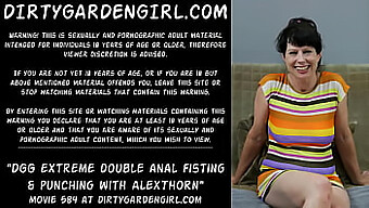 Donna Flower'S Wild Anal Fisting With Alexthorn