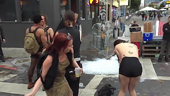 Public Bdsm With Slow-Motion Effects