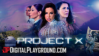 Glødende Teaser For Project X: En Digitalplayground Eksklusiv Med Cherie Deville Og Flere