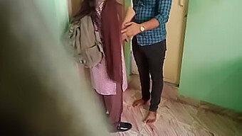 Indian Housewife And Student In A Deep Group Encounter