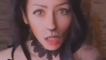 Amateur Video Of A Tattooed Milf In Halloween Costume