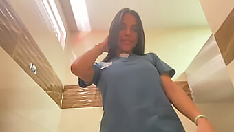 Marianamx's naughty hospital bathroom solo play session